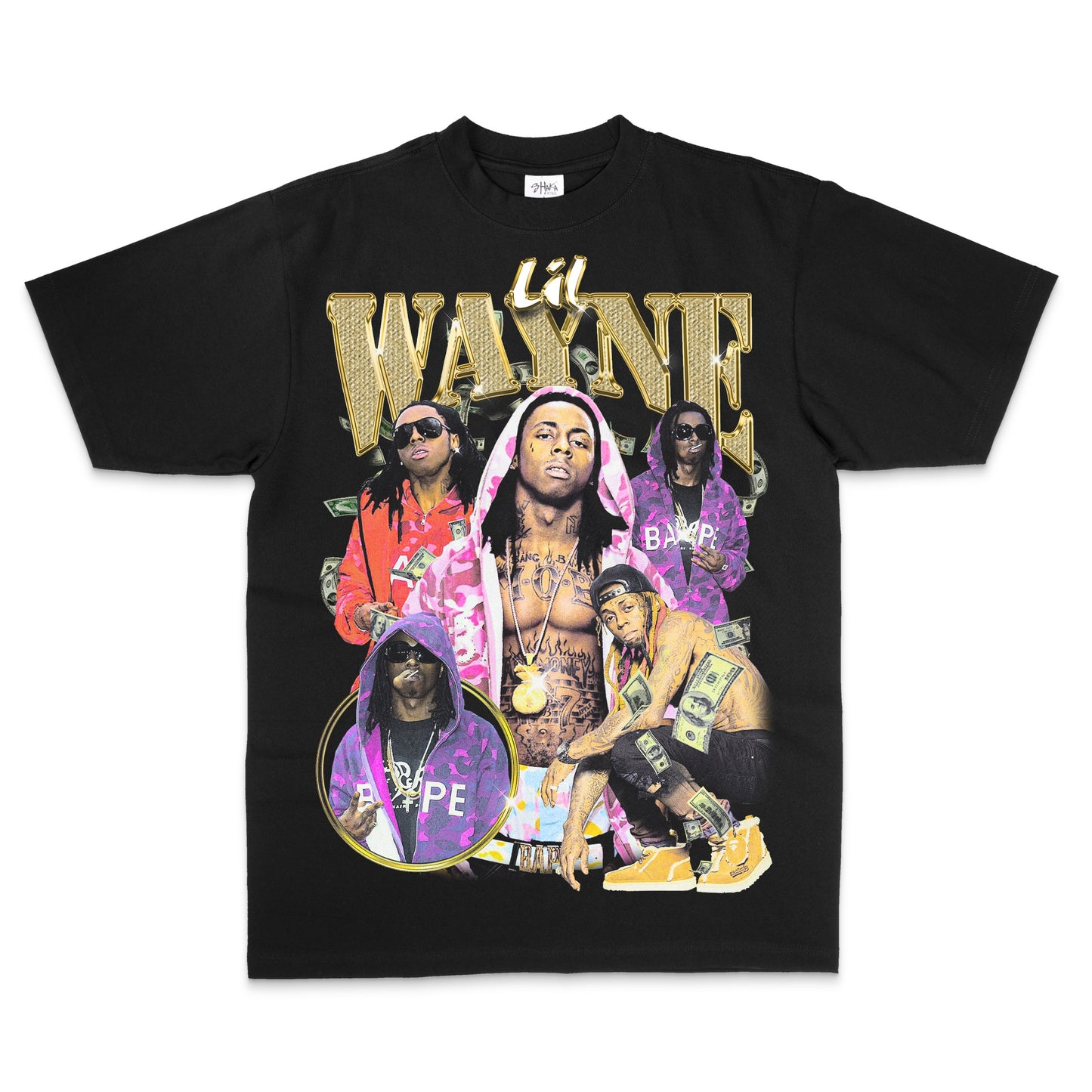 Lil Wayne Coolie Tee Black