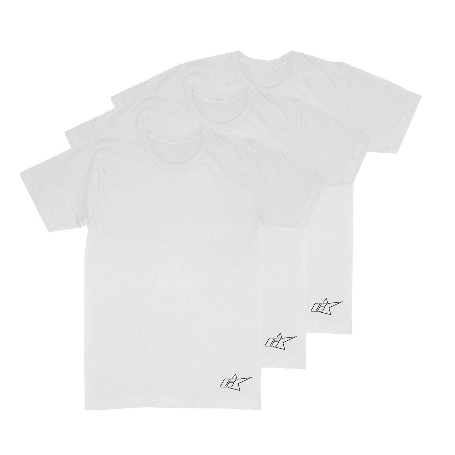 Correct Tees White (3 Pack)