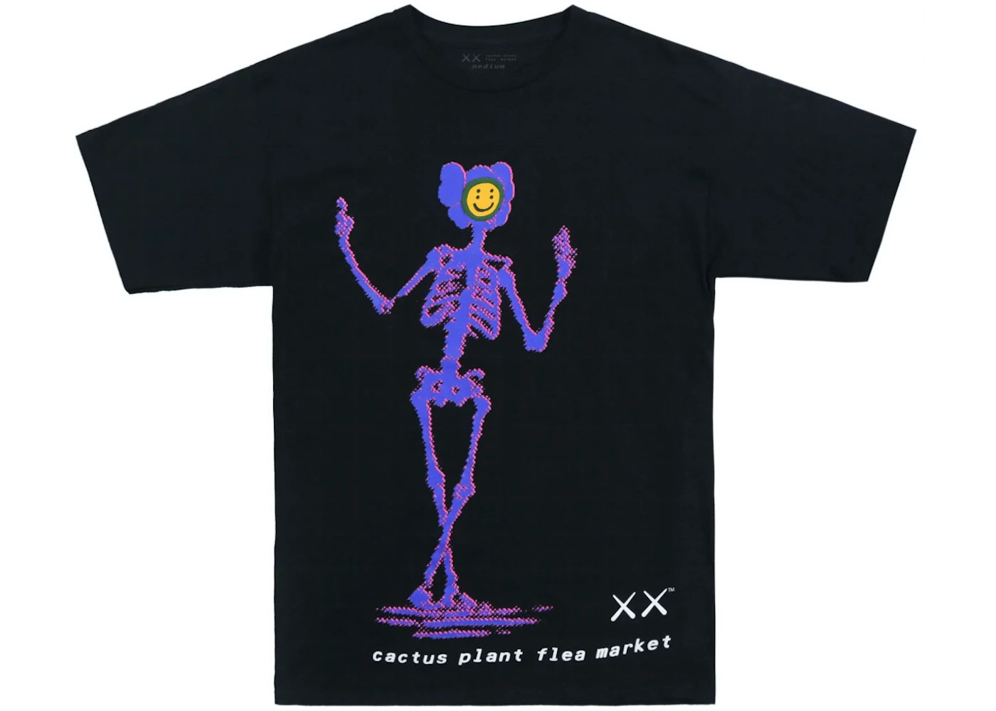 CPFM Kaws Smiley Tee Black