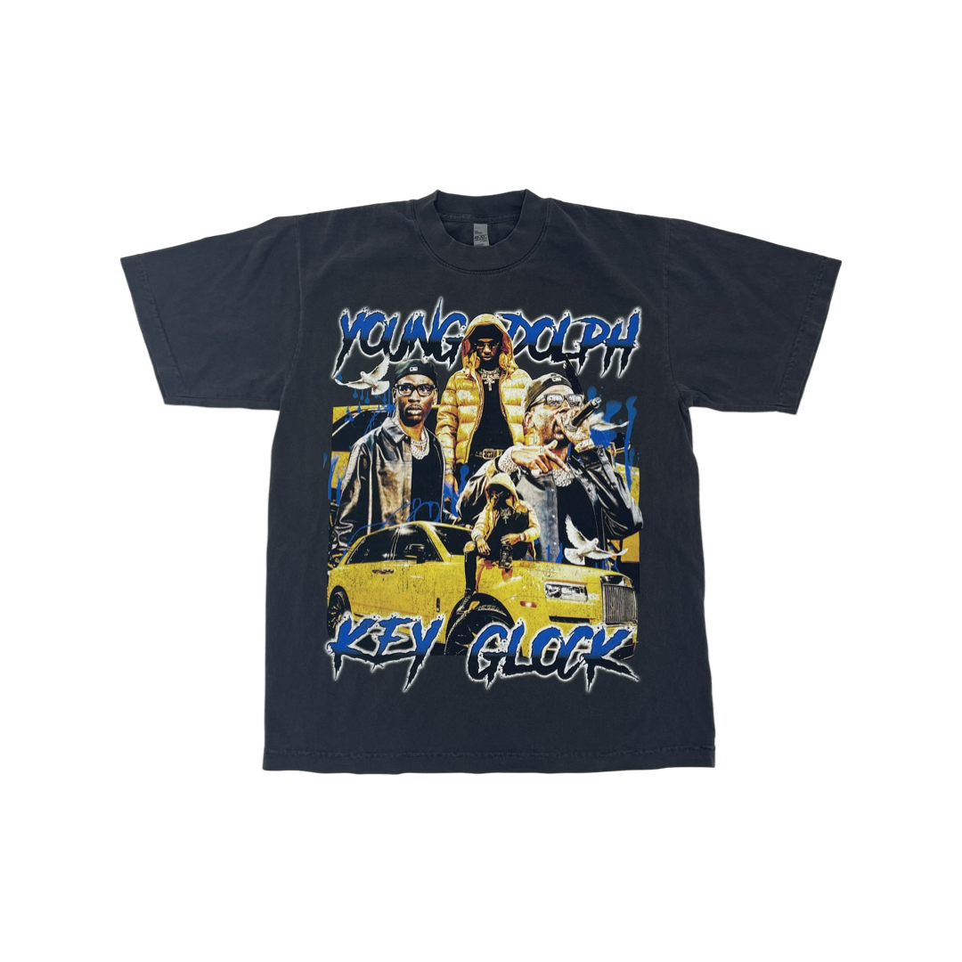 Young Dolph x Key Glock Photo Tee