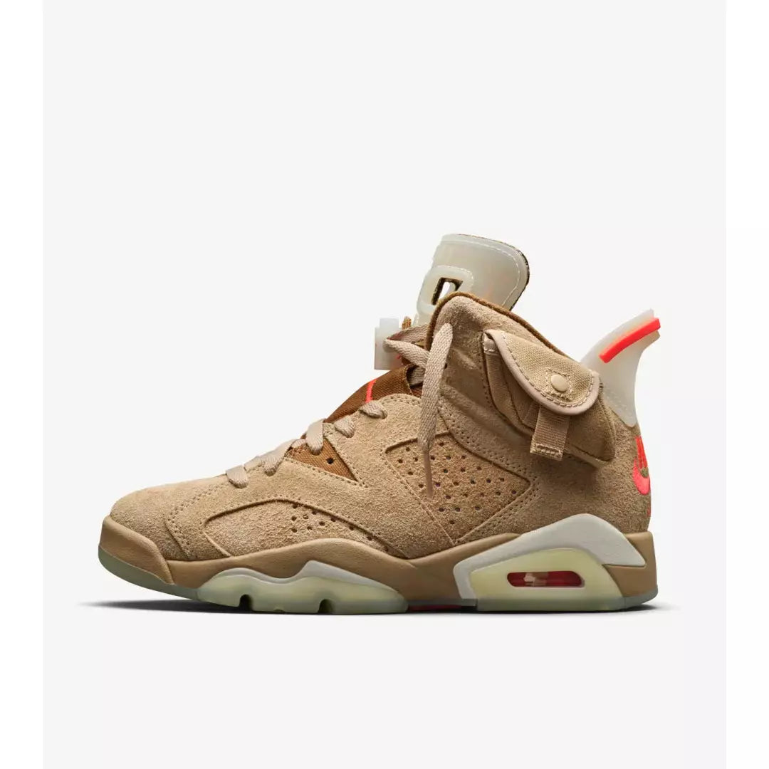 Jordan 6 Retro Travis Scott British Khaki- DH0690-200