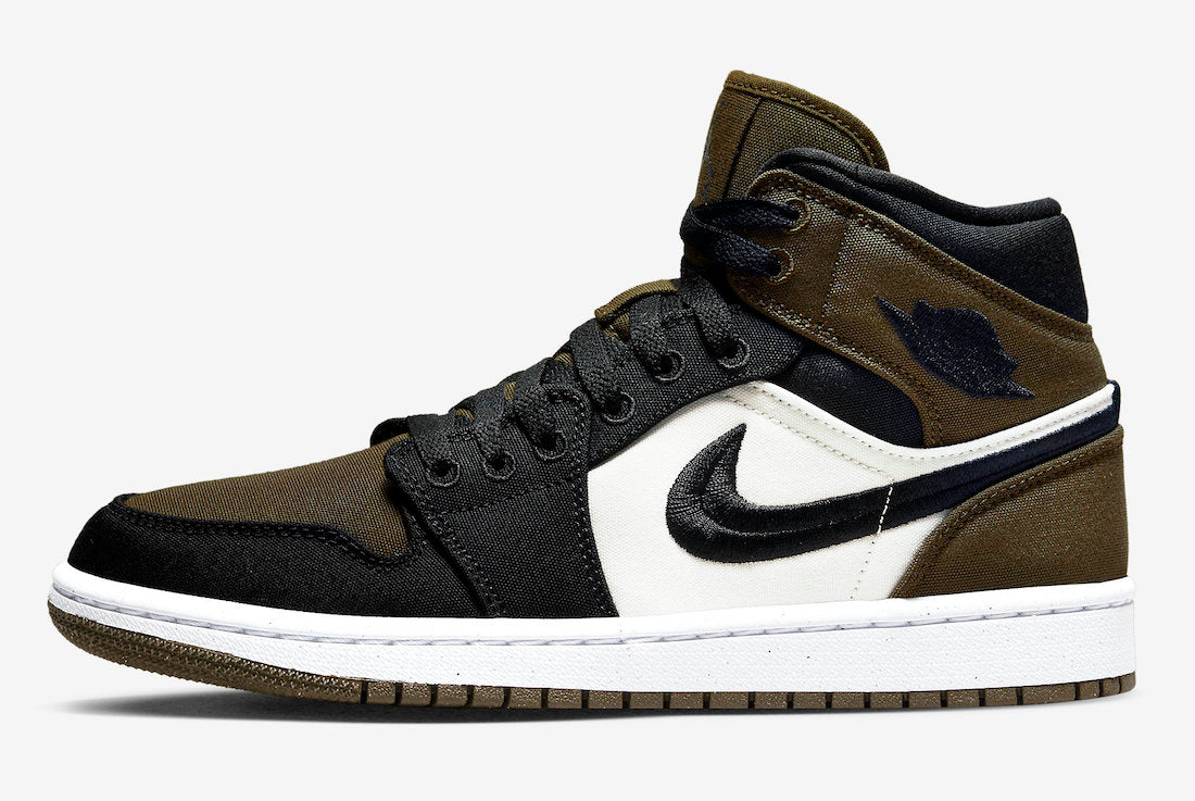 Jordan 1 Mid Olive Toe (W) - DV0427-301