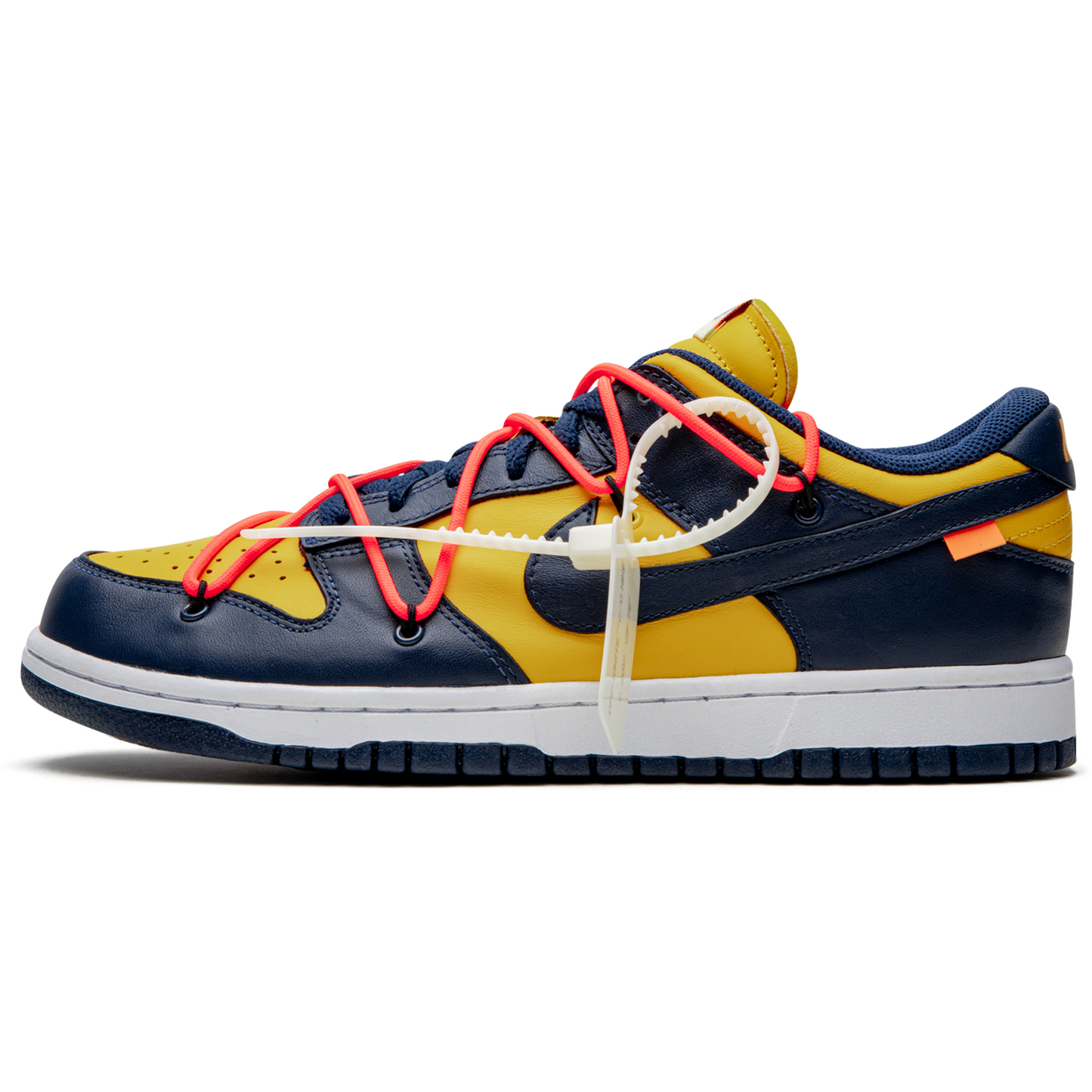 Nike Dunk Low Off-White University Gold Midnight Navy - CT0856 700