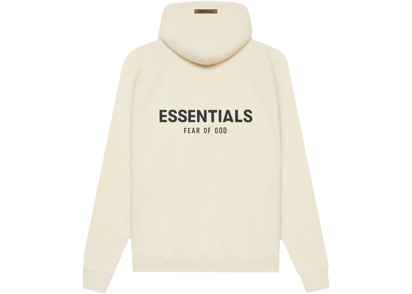 Fear of God Essentials Hoodie Cream(Back Logo)