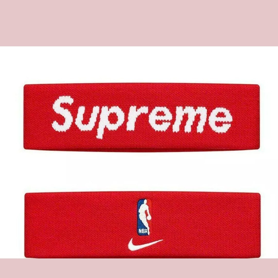 Supreme Nike NBA Headband Red