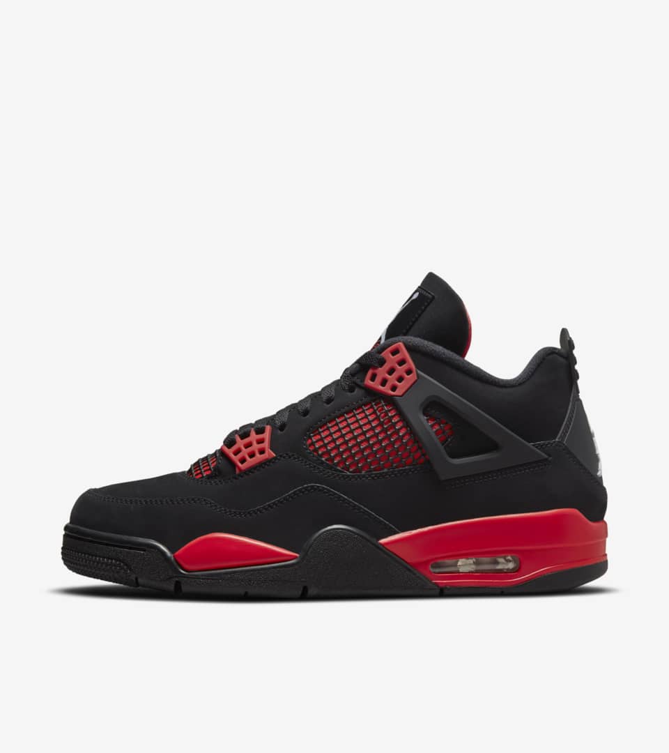 Jordan 4 Retro Red Thunder (PS) - BQ7669-016