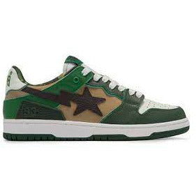 A Bathing Ape Bape SK8 Sta ABC Camo Green (2022) - 1I30-291-005/1I30-191-006