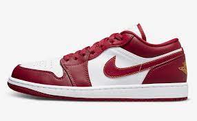 Jordan 1 Low Cardinal Red - 553558-607