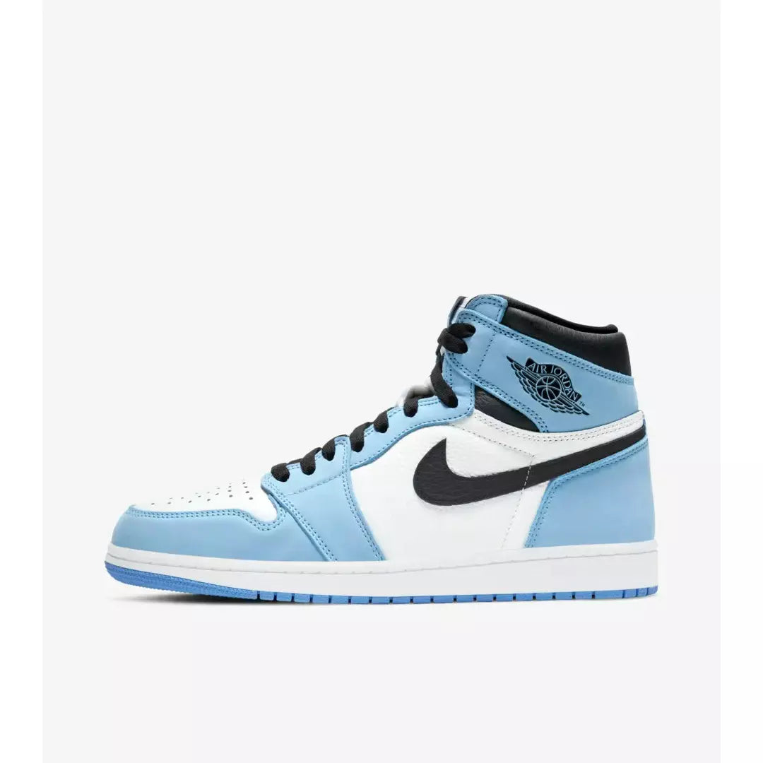 Jordan 1 Retro High White University Blue Black - 555088 134