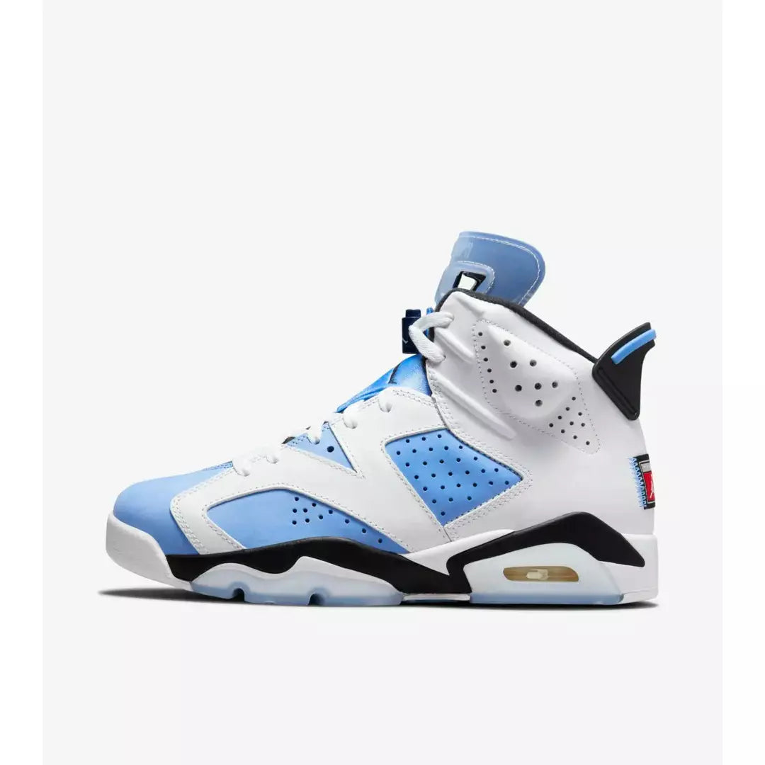 Jordan 6 Retro UNC White (GS) - 384665-410