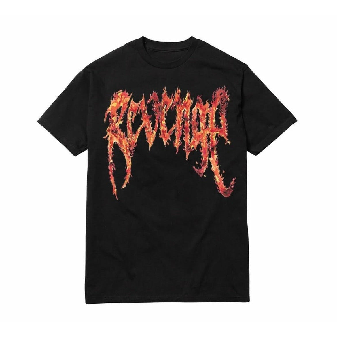 Revenge Fire Tee Black