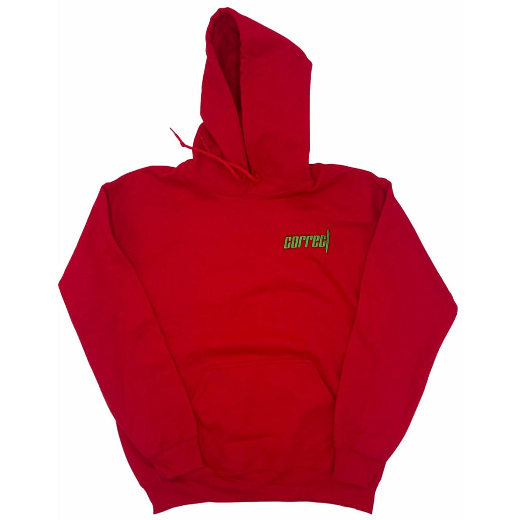 Correct Cozy Hoodie Red