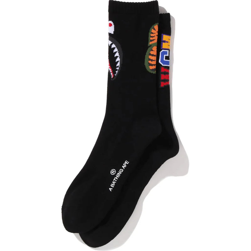 BAPE Shark Socks Black