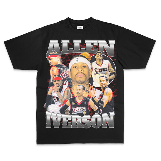 Allen Iverson Coolie Tee Black