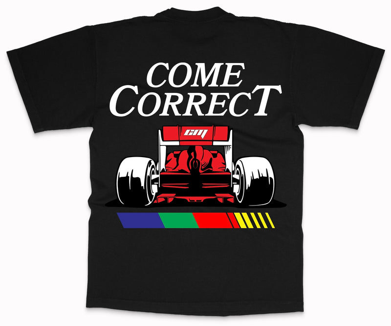 Correct F1 Tee Black