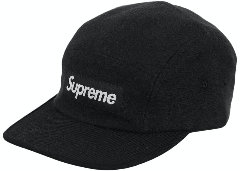 Supreme 2 Tone Camp Cap Black