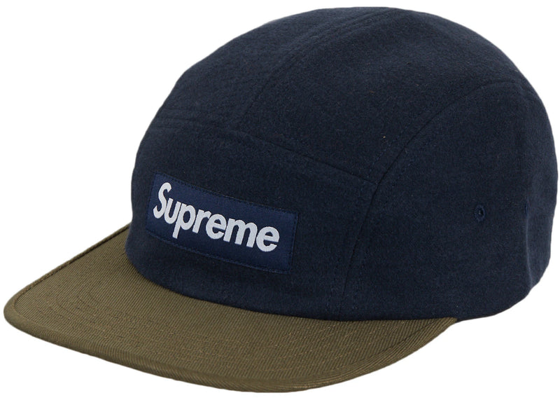 Supreme 2 Tone Camp Cap Navy