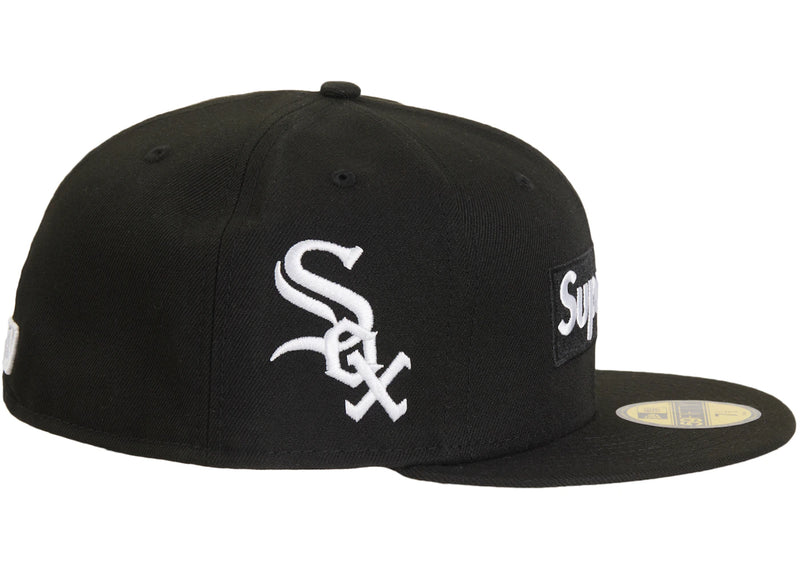 Supreme White Sox Hat Black