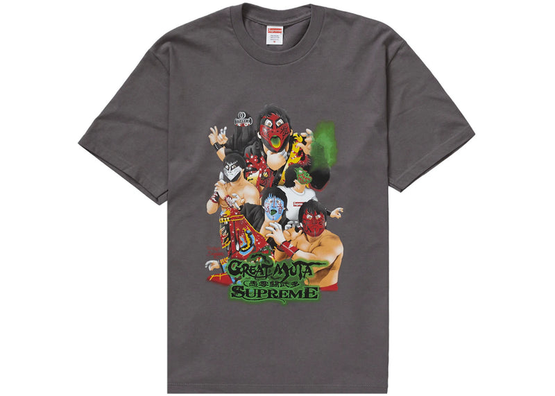 Supreme Muta Tee Charcoal