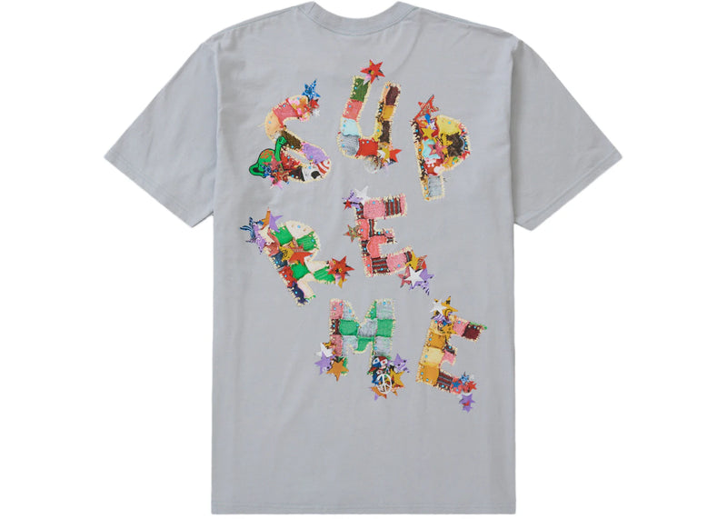 Supreme Patchwork Tee Cement