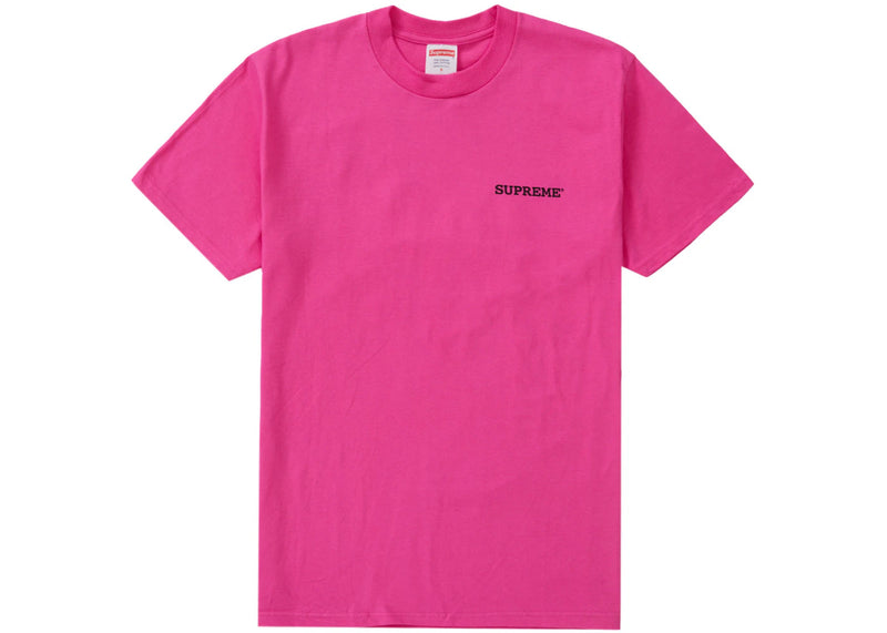 Supreme Patchwork Tee Pink