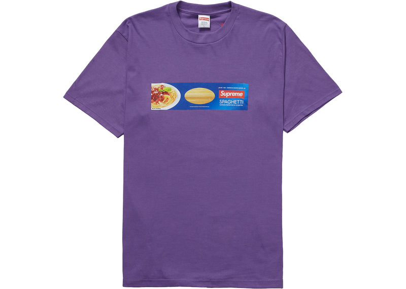 Supreme Spaghetti Tee Purple