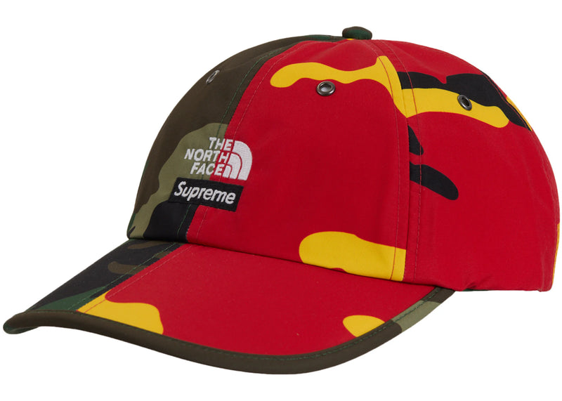 Supreme x TNF Split Camo Cap