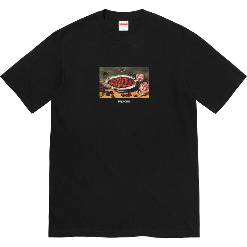 Supreme Strawberries Tee Black