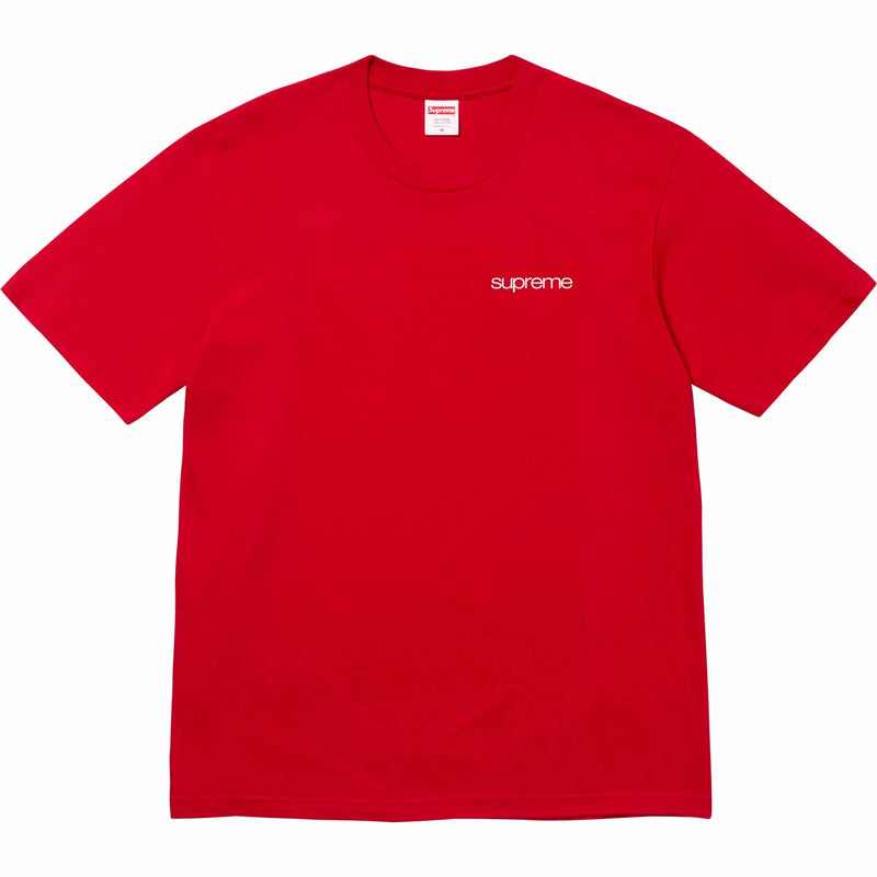 Supreme NYC Tee Red