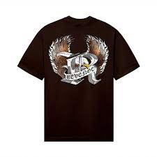 Revenge Eagle Tee Brown