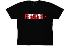 Vlone Friends Canada Tee Black