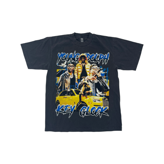 Young Dolph x Key Glock Photo Tee