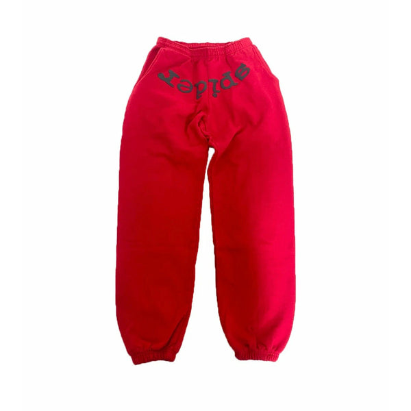 Spider Sweatpants Red