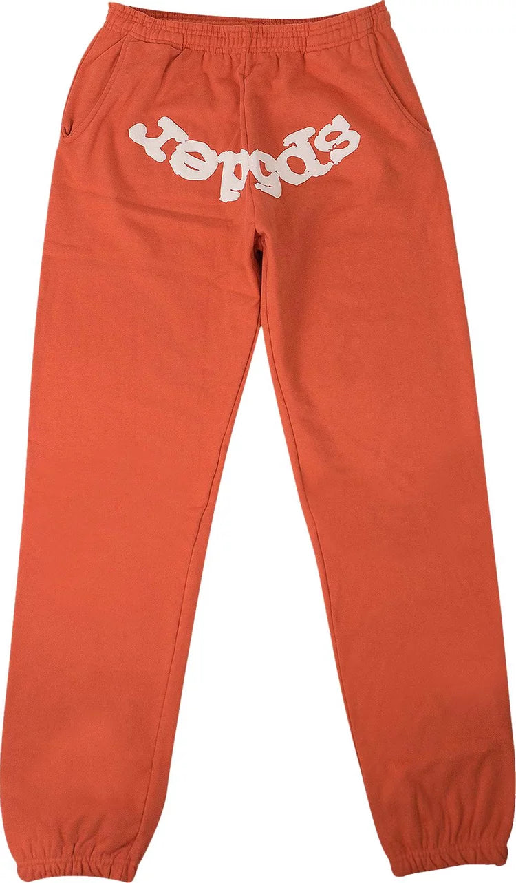 Sp5der Sweatpants Orange