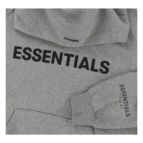 Fear of God Essentials Pullover Hoodie Dark Heather Oatmeal