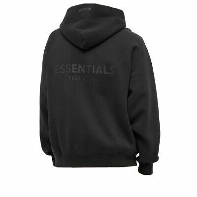 Fear of God Essentials Pull-Over Hoodie (SS21) Black/Stretch Limo