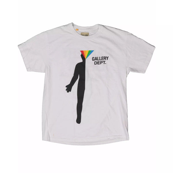 Gallery Dept. Rainbow Tee White