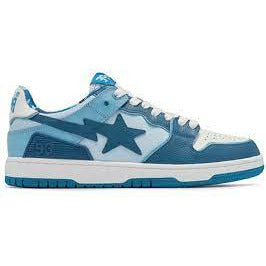 A Bathing Ape Bape SK8 Sta ABC Camo Blue (2022) -  1I30-291-005/1I30-191-006