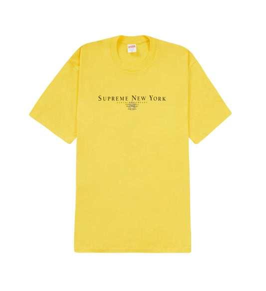 Supreme Tradition Tee Yellow