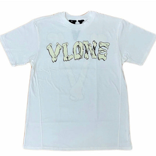 Vlone 2 The Bone Tee White