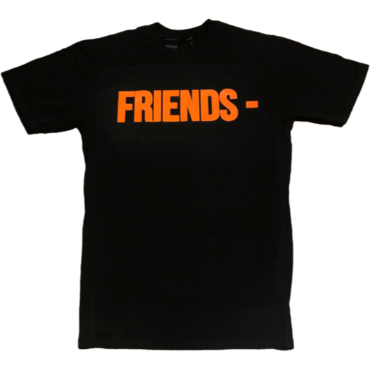 Vlone Friends Tee Black/Orange