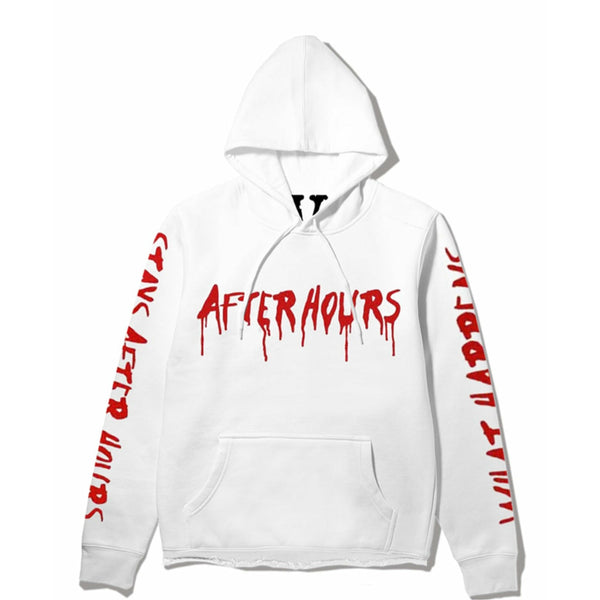 The Weeknd x Vlone What Happens After Hours Hoodie White