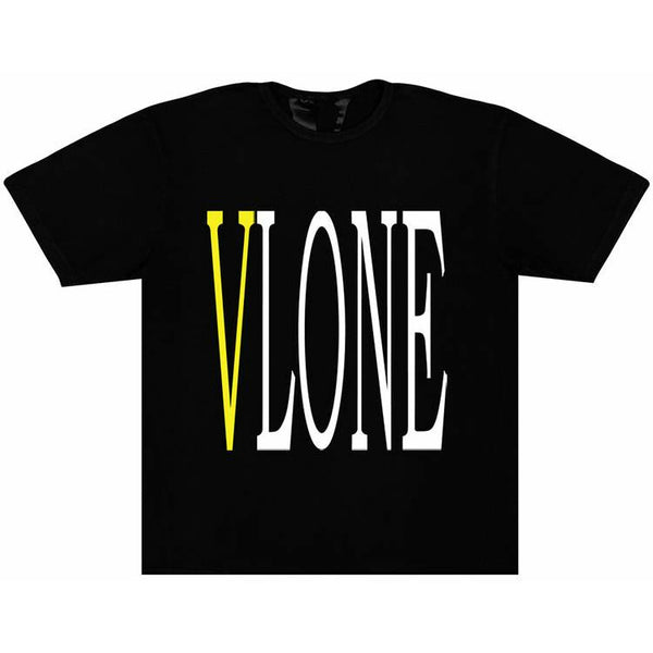 Vlone Staple Tee Black/Yellow