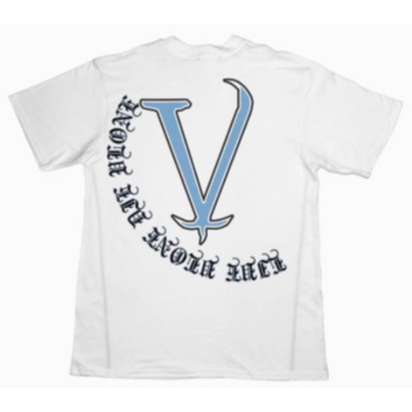 Vlone O- Tee White/Blue