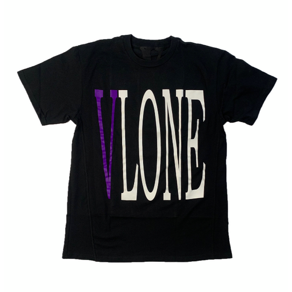 Vlone Staple Tee Black/Purple