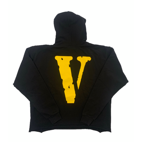 Vlone Friends Hoodie Black/Yellow