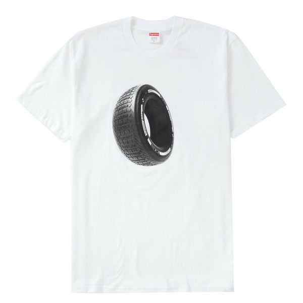 Supreme Tire Tee White