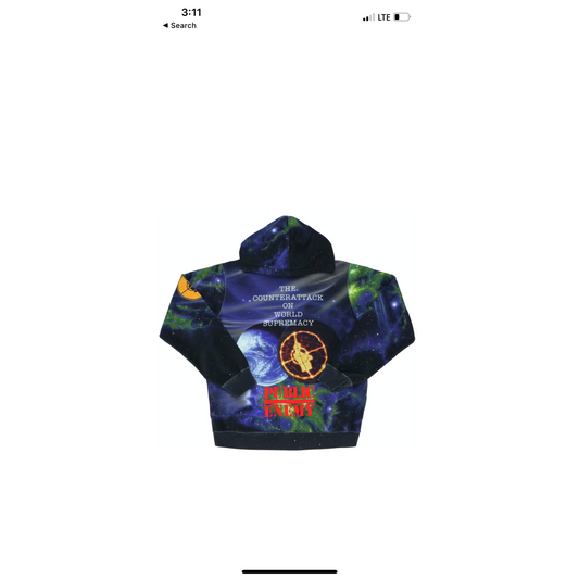 Supreme UNDERCOVER/Public Enemy Hooded Sweatshirt Multi