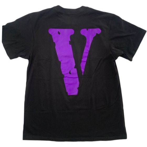 Vlone Friends Tee Black/Purple