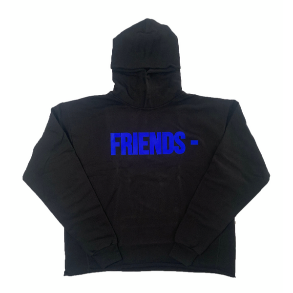 Vlone Friends Hoodie Black/Blue